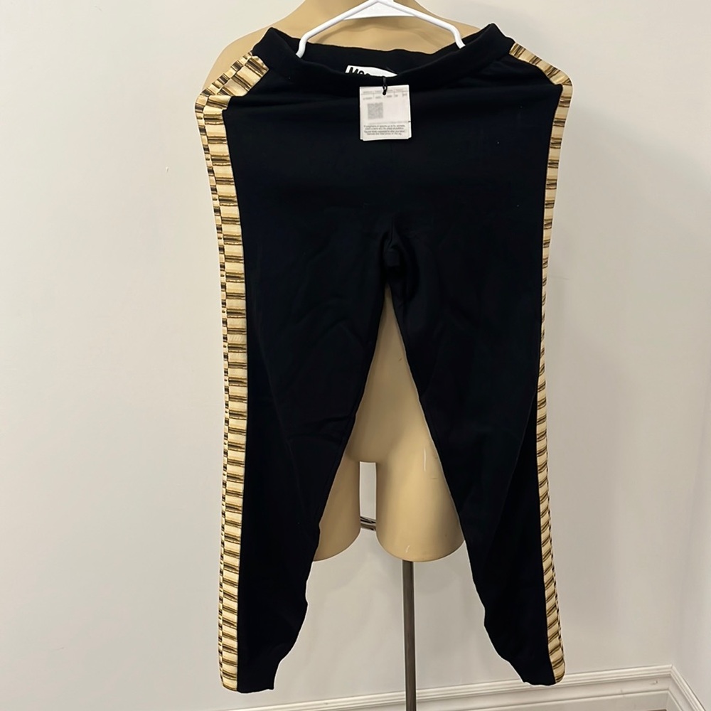 BNWT Moschino Black Wool Leggings